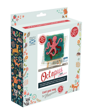 Load image into Gallery viewer, The Crafty Kit Company - Under The Sea - Octopus - Needle Felting Kit