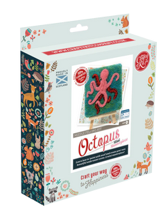 The Crafty Kit Company - Under The Sea - Octopus - Needle Felting Kit