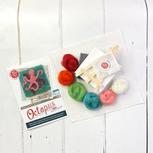 Load image into Gallery viewer, The Crafty Kit Company - Under The Sea - Octopus - Needle Felting Kit