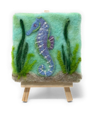 Load image into Gallery viewer, The Crafty Kit Company - Under The Sea - Seahorse - Needle Felting Kit