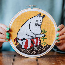 Load image into Gallery viewer, The Crafty Kit Company Cross Stitch - MOOMINS - Moominmamma Planting