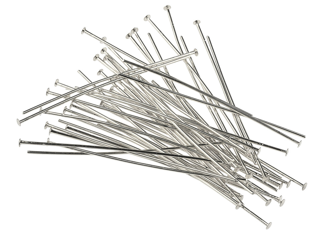 Head Pins for Beading- Pack of 10 - 5cm