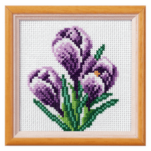 Load image into Gallery viewer, Mini Floral Cross Stitch Kits - 9 designs