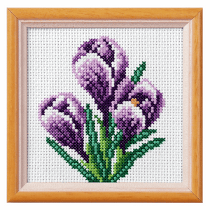 Mini Floral Cross Stitch Kits - 9 designs