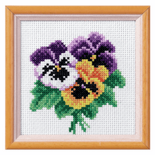 Load image into Gallery viewer, Mini Floral Cross Stitch Kits - 9 designs