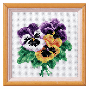 Mini Floral Cross Stitch Kits - 9 designs