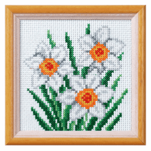 Load image into Gallery viewer, Mini Floral Cross Stitch Kits - 9 designs