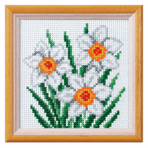 Mini Floral Cross Stitch Kits - 9 designs