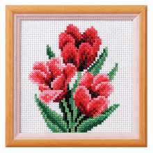 Load image into Gallery viewer, Mini Floral Cross Stitch Kits - 9 designs