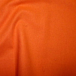 Plain Cotton - Rose & Hubble - Orange - 100% Cotton