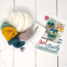 Load image into Gallery viewer, The Crafty Kit Company - Owl Family Needle Felting Kit