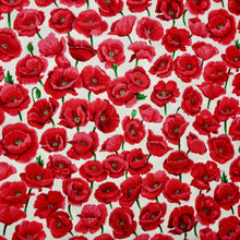 Load image into Gallery viewer, Poppy Field - 100% Cotton