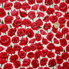 Load image into Gallery viewer, Poppy Field - 100% Cotton