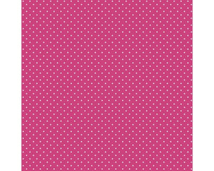 Pin Spot - 100% Cotton - Cerise