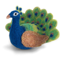 Load image into Gallery viewer, The Crafty Kit Company - Fabulous Peacock Needle Felting Kit