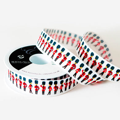 Jubilee Patterned Ribbon by the metre