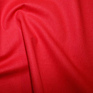 Plain Cotton - Rose & Hubble - Red - 100% Cotton