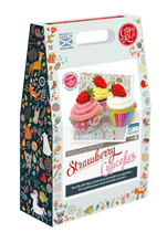 Load image into Gallery viewer, The Crafty Kit Company - Strawberry Cupcakes -  Needle Felting Kit