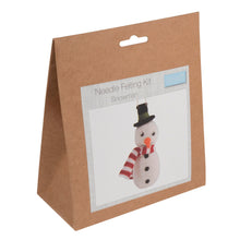 Load image into Gallery viewer, Needle Felting Kit - Snowman