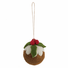 Load image into Gallery viewer, Needle Felting Kit - Christmas Pud