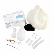 Load image into Gallery viewer, Needle Felting Kit - Polar Bear
