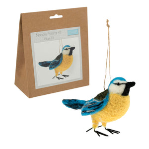 Needle Felting Kit - Blue Tit