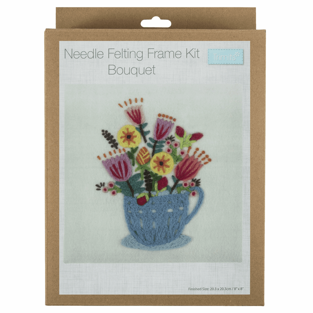 Needle Felting Frame Kit - Bouquet