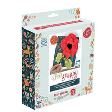 Load image into Gallery viewer, The Crafty Kit Company - Felt Poppy Craft Kit