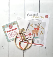 Load image into Gallery viewer, The Crafty Kit Company Cross Stitch - Winter Stag