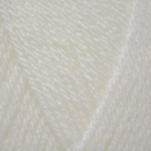 Knitted Blanket Kit - ABC - White