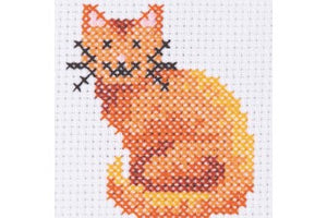 Anchor 1st Cross Stitch - Cat