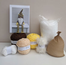 Load image into Gallery viewer, Bumble Gnome - Knitted Shelf Sitter Kit