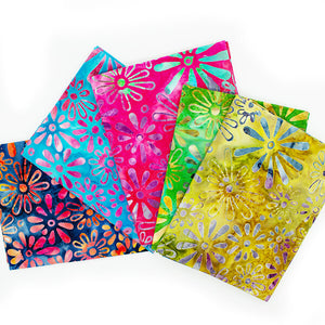 Fat Quarter Pack - Batik - 18 Designs