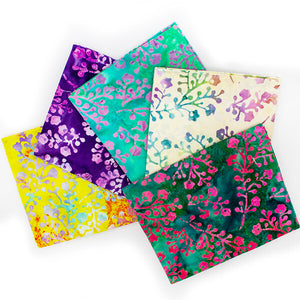 Fat Quarter Pack - Batik - 18 Designs