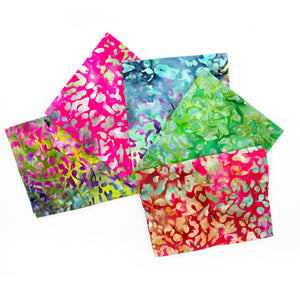 Fat Quarter Pack - Batik - 18 Designs