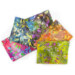 Fat Quarter Pack - Batik - 18 Designs