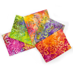 Fat Quarter Pack - Batik - 18 Designs