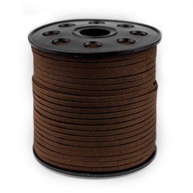 Suede Trim - Brown