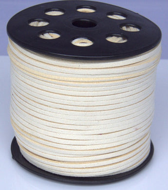 Suede Trim - Cream