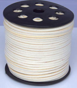 Suede Trim - Cream