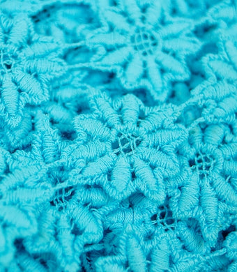 Daisy Guipure - Turquoise