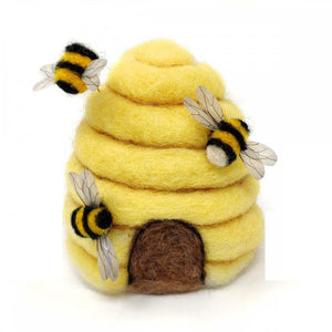 The Crafty Kit Company - Bee Hive Needle Felting Kit