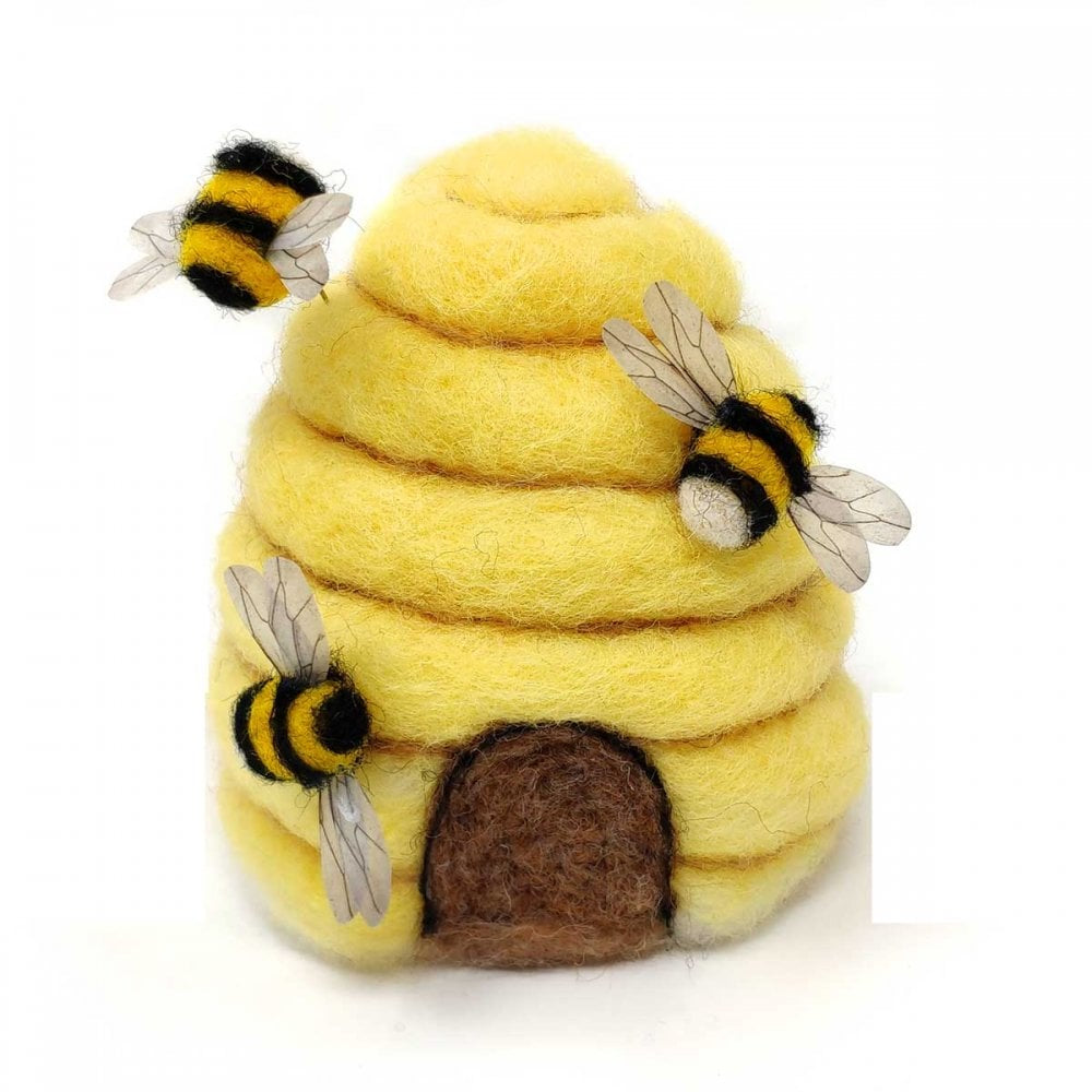 The Crafty Kit Company - Bee Hive Needle Felting Kit