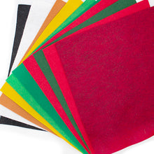 Load image into Gallery viewer, 9 &quot; Felt Pieces - Mini Rolls - Wool/Acrylic Mix