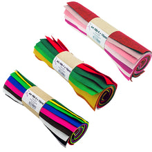Load image into Gallery viewer, 9 &quot; Felt Pieces - Mini Rolls - Wool/Acrylic Mix