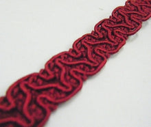 Load image into Gallery viewer, Braid - Furnishing - Dark Wine