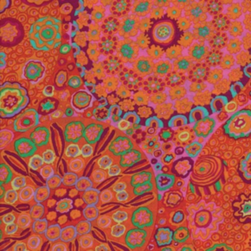 Kaffe Fassett Collective - Millefiore - Tomato- 100% Cotton