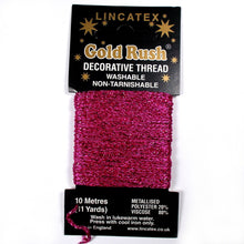 Load image into Gallery viewer, Gold Rush Metallic Decorative Glitter Embroidery Thread