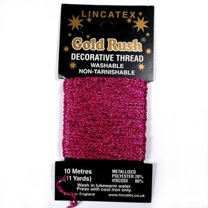 Gold Rush Metallic Decorative Glitter Embroidery Thread