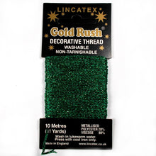 Load image into Gallery viewer, Gold Rush Metallic Decorative Glitter Embroidery Thread